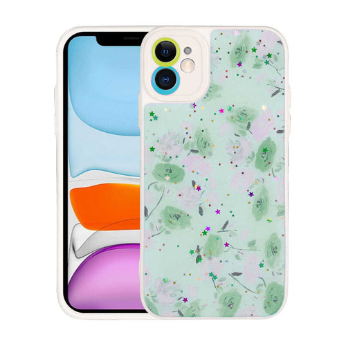 iPhone 11 Kılıf Kamera Korumalı Sert Desenli Zore Pami Kılıf - NO3