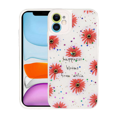 iPhone 11 Kılıf Kamera Korumalı Sert Desenli Zore Pami Kılıf - NO6