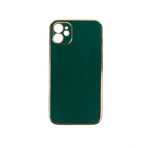iPhone 11 Kılıf Zore Bark Kılıf - Koyu Yeşil