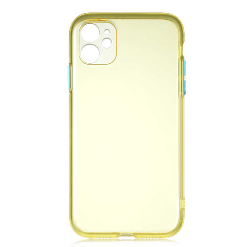 iPhone 11 Kılıf Zore Bistro Kılıf - Sarı