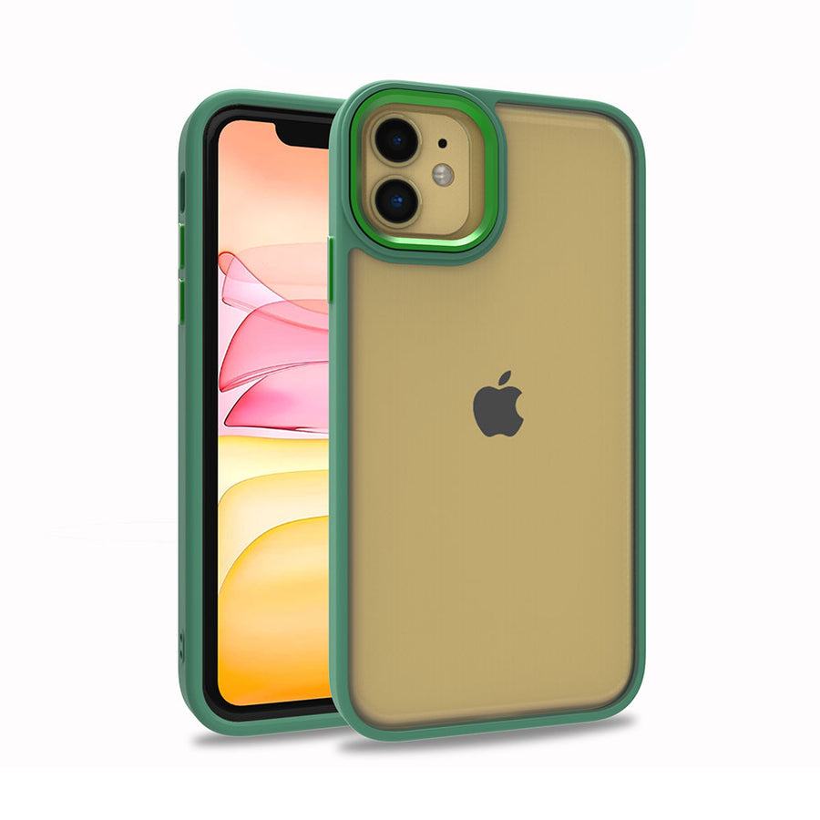 iPhone 11 Kılıf Zore Flora Kılıf - Yeşil