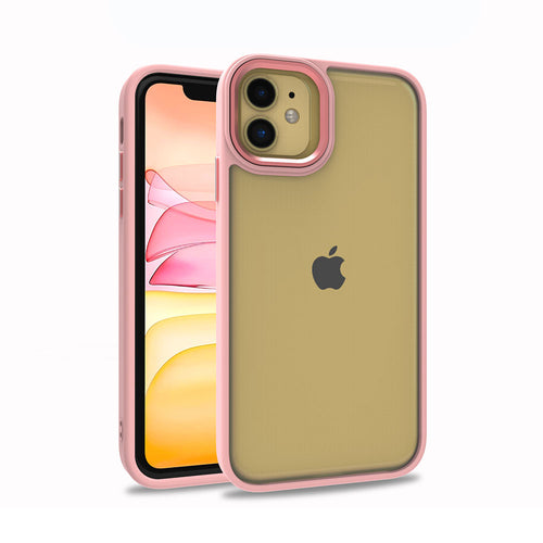 iPhone 11 Kılıf Zore Flora Kılıf - Rose Gold