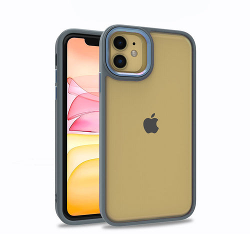 iPhone 11 Kılıf Zore Flora Kılıf - Sierra Mavi
