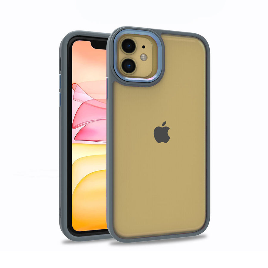 iPhone 11 Kılıf Zore Flora Kılıf - Sierra Mavi