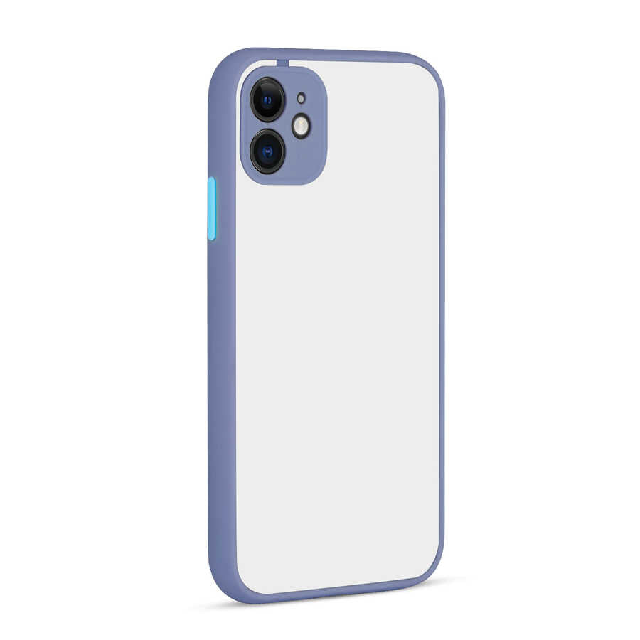 iPhone 11 Kılıf Zore Hux Kılıf - Mor