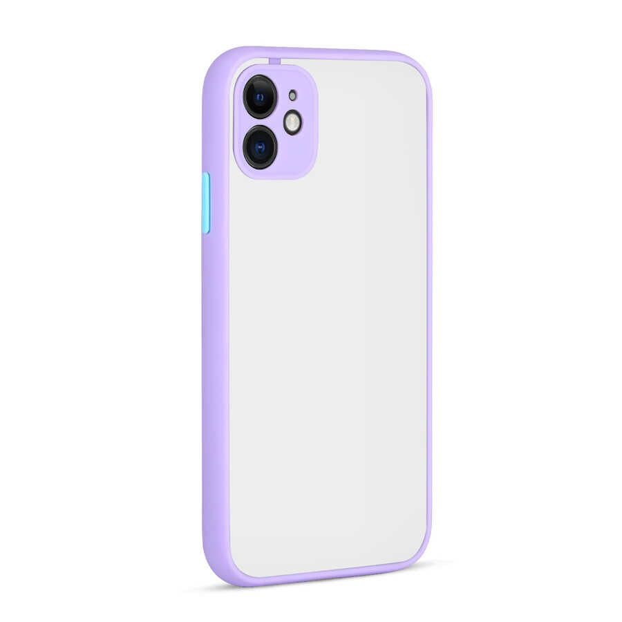iPhone 11 Kılıf Zore Hux Kılıf - Lila