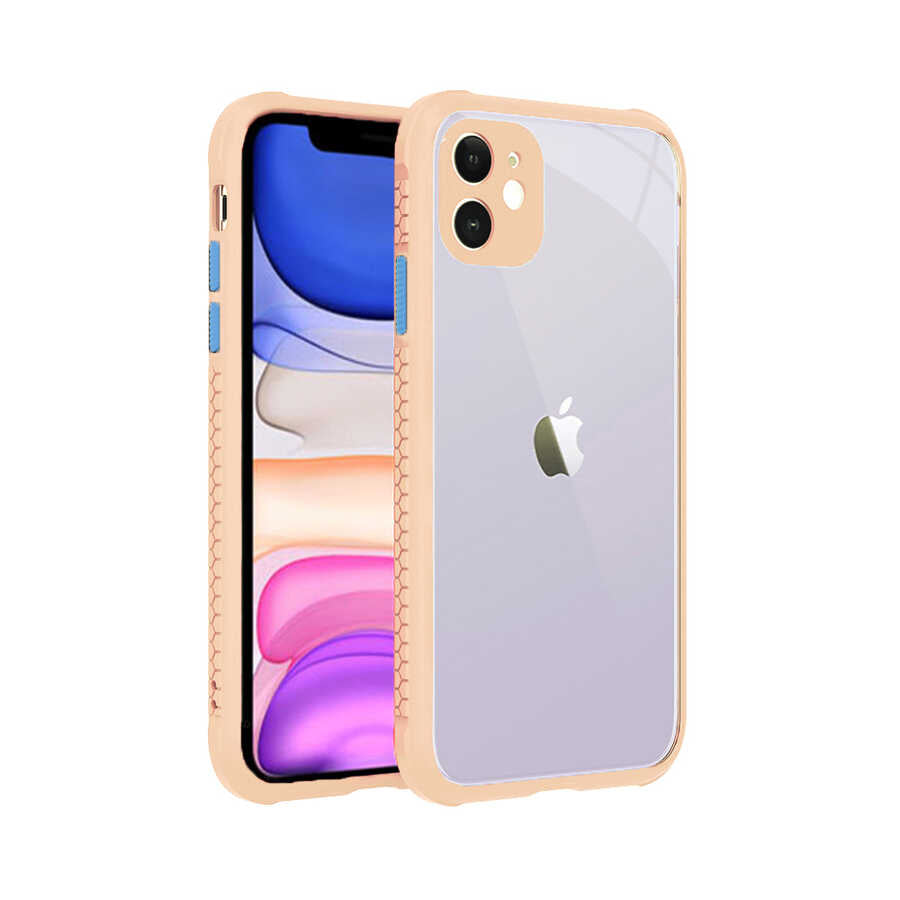 iPhone 11 Kılıf ​​Zore Kaff Kılıf - Pembe