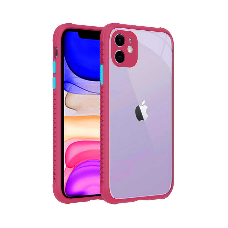 iPhone 11 Kılıf ​​Zore Kaff Kılıf - Mürdüm