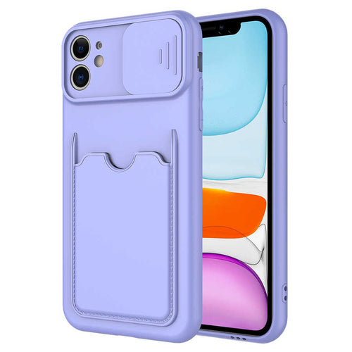 iPhone 11 Kılıf ​Zore Kartix Kılıf - Lila