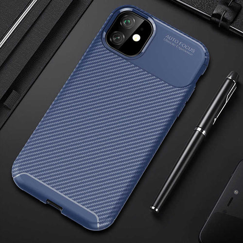 iPhone 11 Kılıf Zore Negro Silikon Kılıf - Lacivert