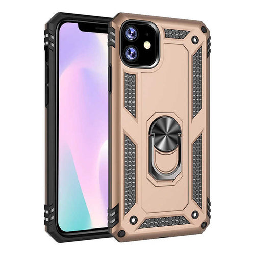 iPhone 11 Kılıf Zore Vega Kılıf - Gold
