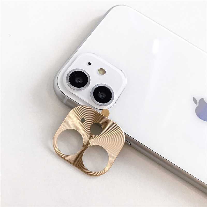 iPhone 11 Zore Metal Kamera Koruyucu - Gold