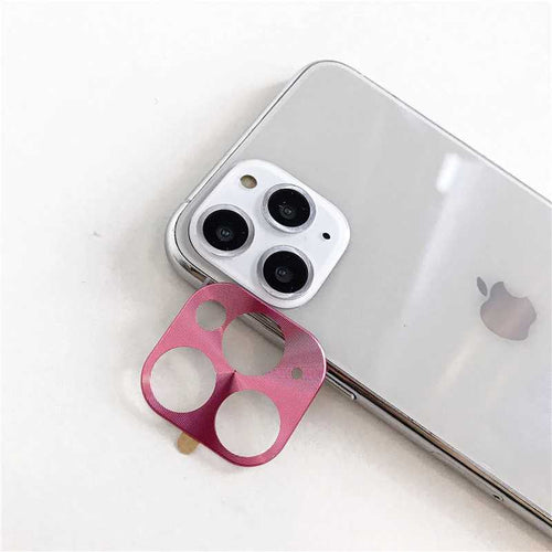 iPhone 11 Zore Metal Kamera Koruyucu - Rose Gold