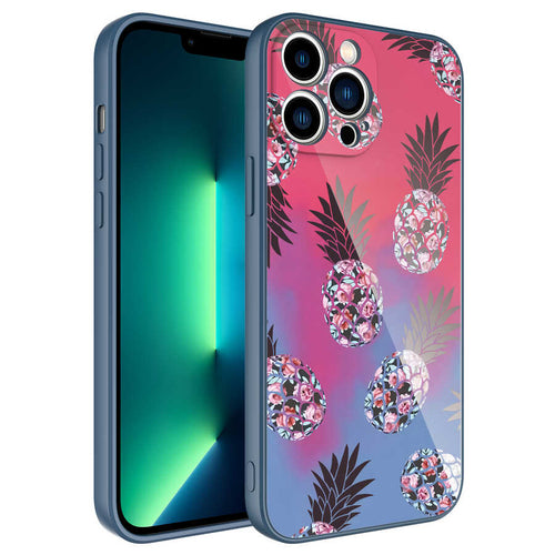 iPhone 11 Pro Kılıf Kamera Korumalı Desenli Sert Silikon Zore Epoksi Kılıf - NO3