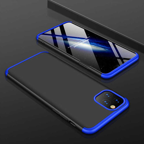 iPhone 11 Pro Kılıf Zore Ays Kılıf - Siyah-Mavi