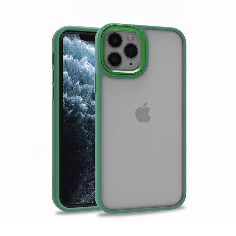 iPhone 11 Pro Kılıf Zore Flora Kılıf - Yeşil