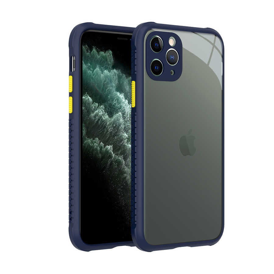 iPhone 11 Pro Kılıf ​​Zore Kaff Kılıf - Lacivert