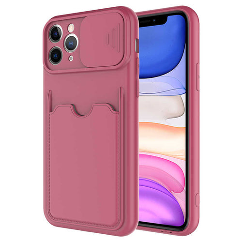 iPhone 11 Pro Kılıf ​Zore Kartix Kılıf - Koyu Mor
