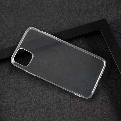 iPhone 11 Pro Max Kılıf Zore Süper Silikon Kılıf - Renksiz