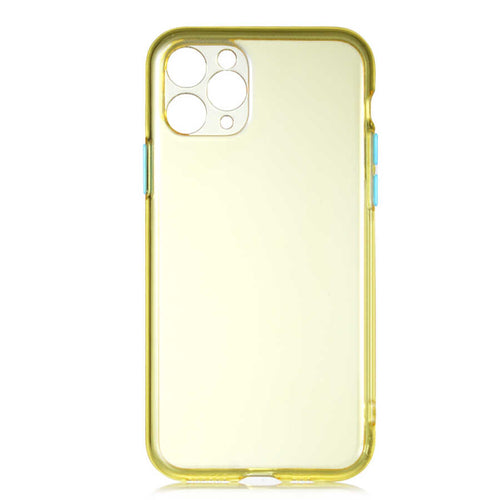 iPhone 11 Pro Max Kılıf Zore Bistro Kılıf - Sarı