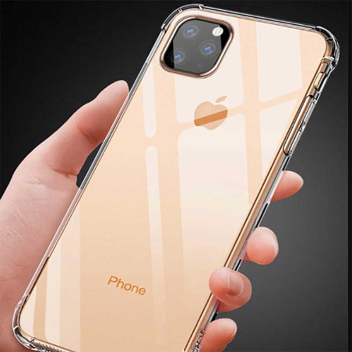 iPhone 11 Pro Max Kılıf Zore Nitro Anti Shock Silikon - Renksiz