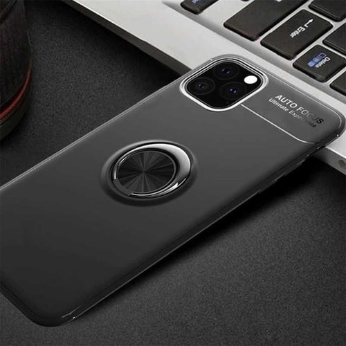 iPhone 11 Pro Max Kılıf Zore Ravel Silikon Kılıf - Siyah