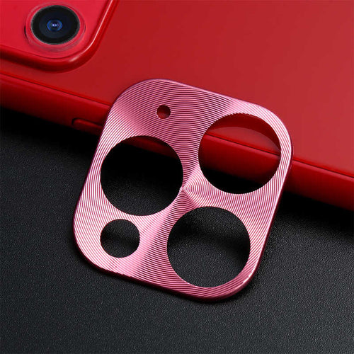 iPhone 11 Pro Max Zore Metal Kamera Koruyucu - Rose Gold