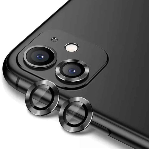 iPhone 11 Zore CL-12 Premium Safir Parmak İzi Bırakmayan Anti-Reflective Kamera Lens Koruyucu - Siyah