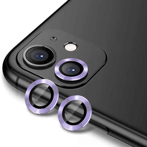 iPhone 11 Zore CL-12 Premium Safir Parmak İzi Bırakmayan Anti-Reflective Kamera Lens Koruyucu - Lila