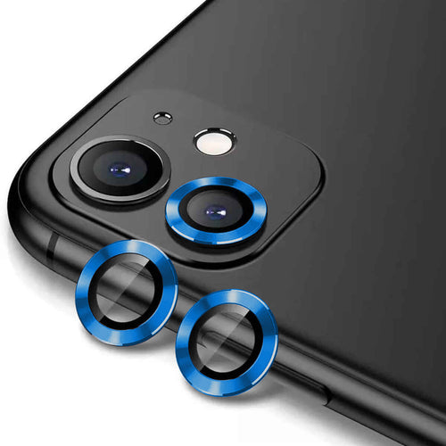 iPhone 11 Zore CL-12 Premium Safir Parmak İzi Bırakmayan Anti-Reflective Kamera Lens Koruyucu - Mavi