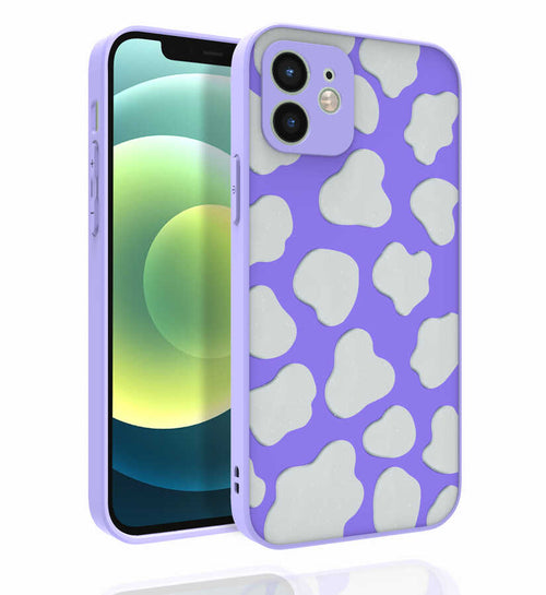iPhone 12 Kılıf Desenli Kamera Korumalı Parlak Zore Nora Kılıf - NO6