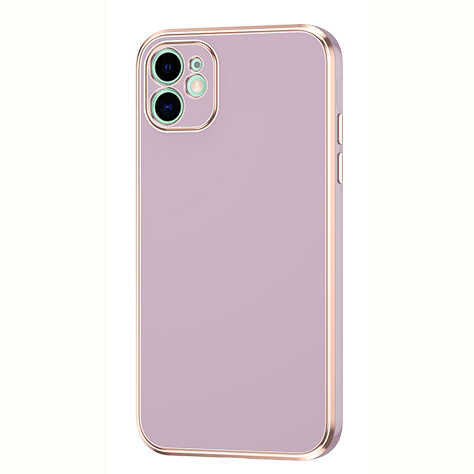 iPhone 12 Kılıf Zore Bark Kılıf - Lila