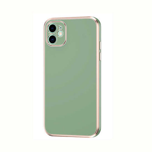 iPhone 12 Kılıf Zore Bark Kılıf - Açık Yeşil