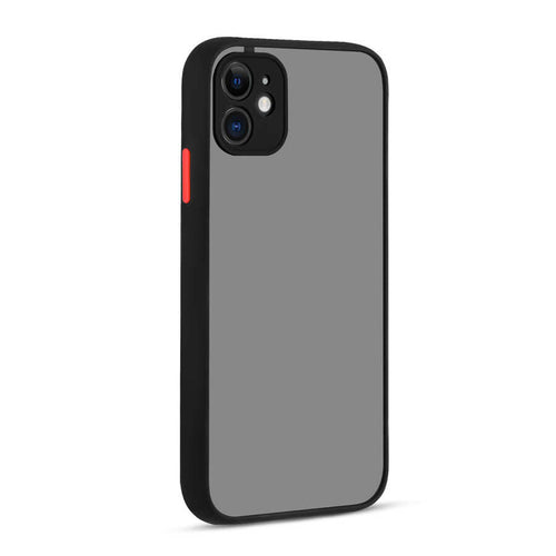 iPhone 12 Kılıf Zore Hux Kılıf - Siyah