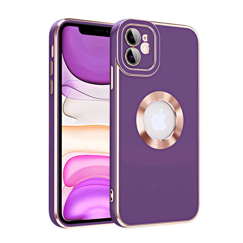 iPhone 12 Kılıf Zore Kongo Kılıf - Koyu Mor