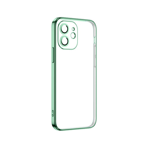 iPhone 12 Kılıf Zore Krep Kılıf - Açık Yeşil