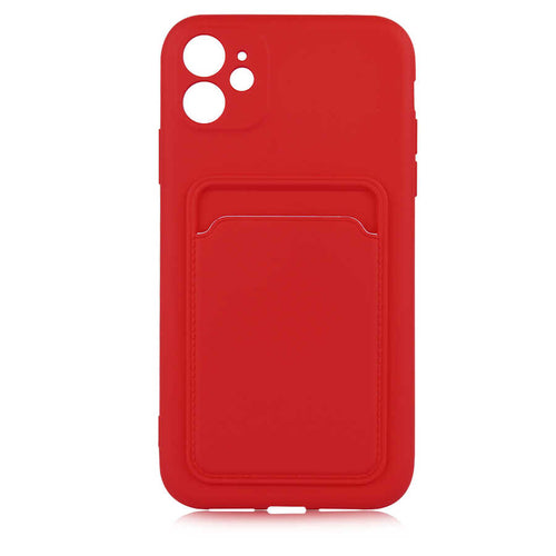 iPhone 12 Kılıf ​​Zore Ofix Kılıf - Kırmızı
