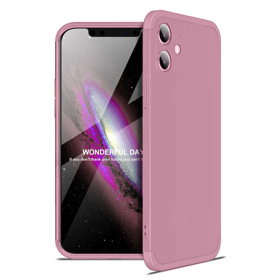 iPhone 12 Mini Kılıf Zore Ays Kılıf - Rose Gold