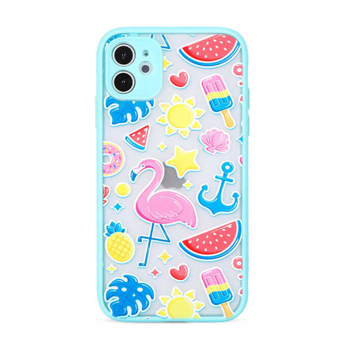 iPhone 12 Mini Kılıf Zore Fily Kılıf - Turkuaz