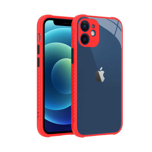 iPhone 12 Mini Kılıf ​​Zore Kaff Kılıf - Kırmızı