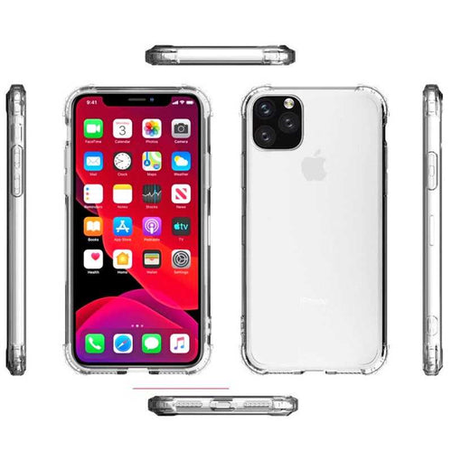 iPhone 12 Mini Kılıf Zore Nitro Anti Shock Silikon - Renksiz