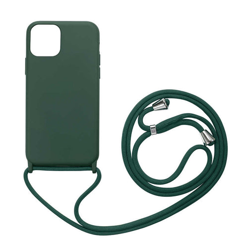 iPhone 12 Mini Kılıf Zore Ropi Kılıf - Koyu Yeşil