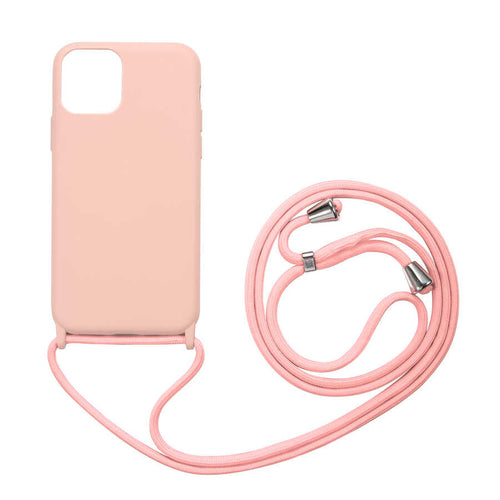 iPhone 12 Mini Kılıf Zore Ropi Kılıf - Pembe Açık