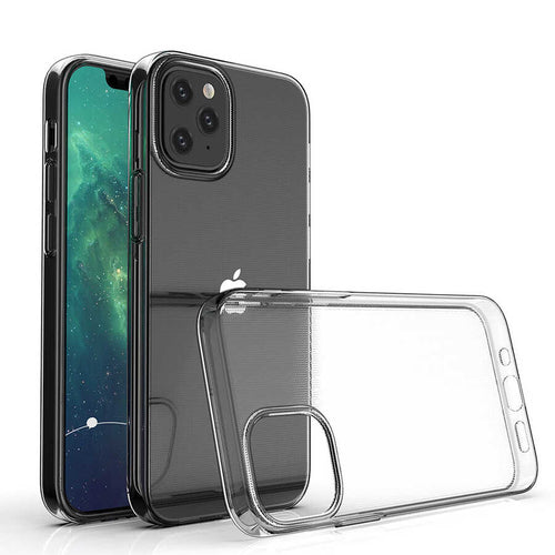 iPhone 12 Mini Kılıf Zore Süper Silikon Kılıf - Renksiz