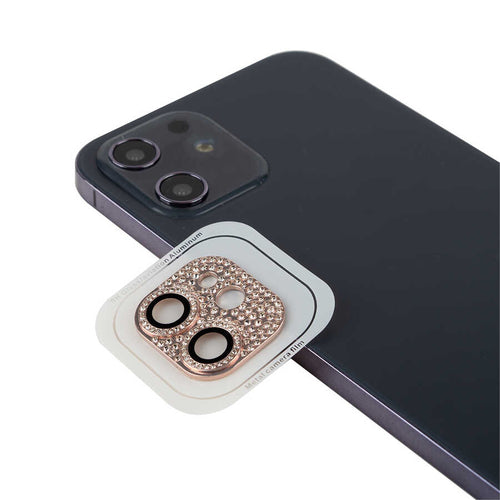 iPhone 12 Mini Zore CL-08 Kamera Lens Koruyucu - Pembe