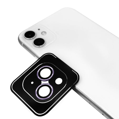 iPhone 12 Mini Zore CL-09 Kamera Lens Koruyucu - Mor