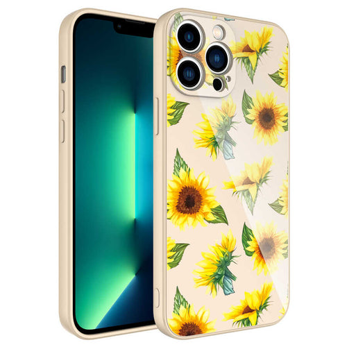 iPhone 12 Pro Kılıf Kamera Korumalı Desenli Sert Silikon Zore Epoksi Kılıf - NO2