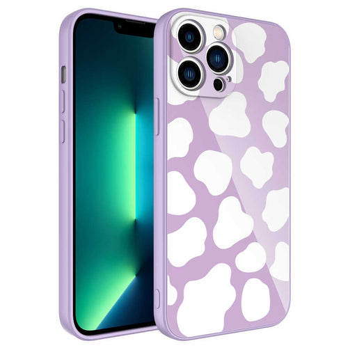 iPhone 12 Pro Kılıf Kamera Korumalı Desenli Sert Silikon Zore Epoksi Kılıf - NO6