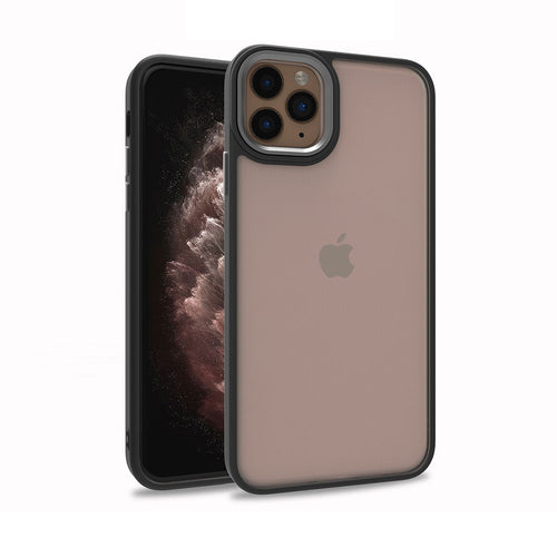 iPhone 12 Pro Kılıf Zore Flora Kılıf - Siyah