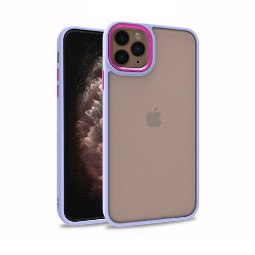 iPhone 12 Pro Kılıf Zore Flora Kılıf - Lila